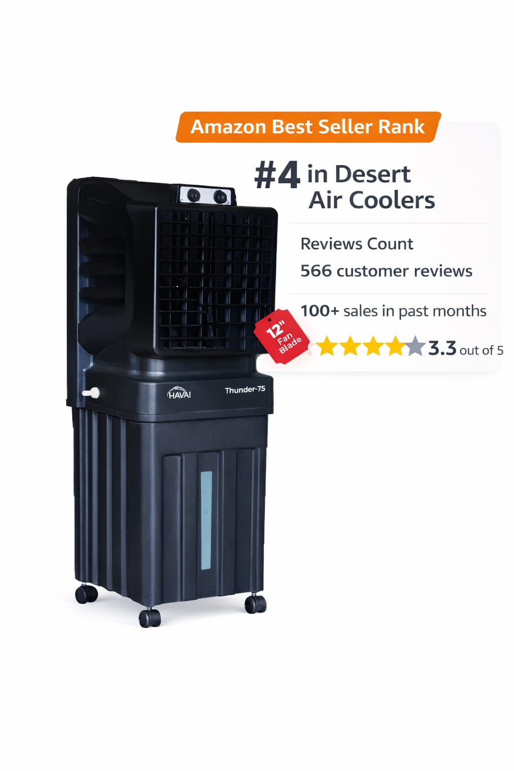 HAVAI Thunder-75 Tower Air Cooler